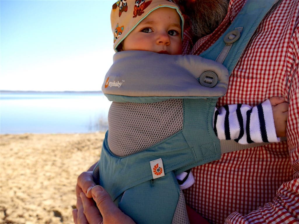 360 Cool Air Trage: Willkommen in der ergobaby Familie ergobaby 360 icy mint 2