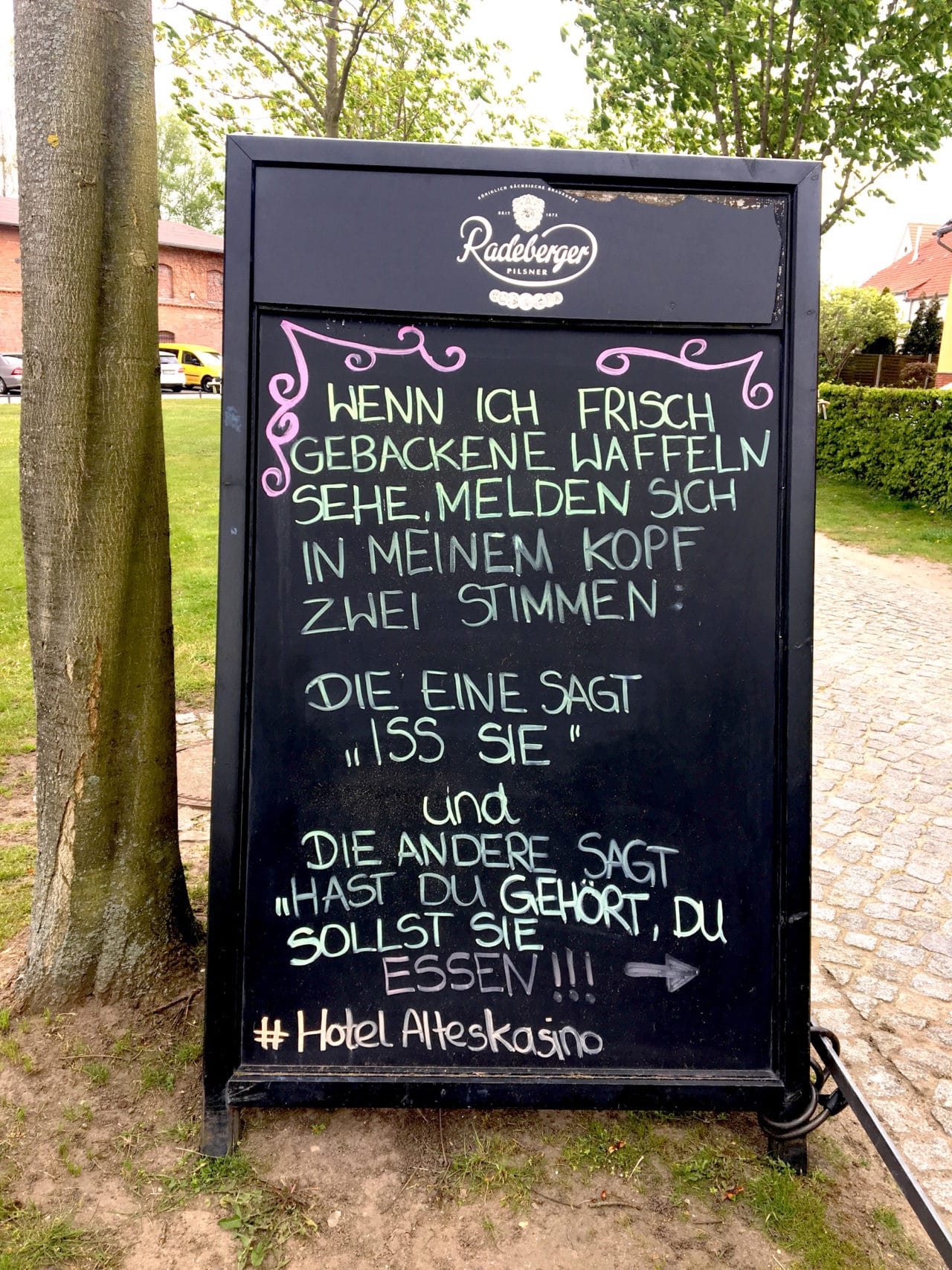 Waffeln Altes Kasino www.mesupermom.de