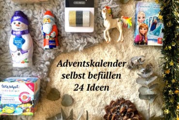 Adventskalender selbst befüllen // 24 Geschenkideen Adventskalender selbst befuellen Mamablog Supermom