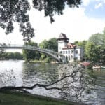Berlin mit Kindern Spree Insel der Jugend Treptower Park