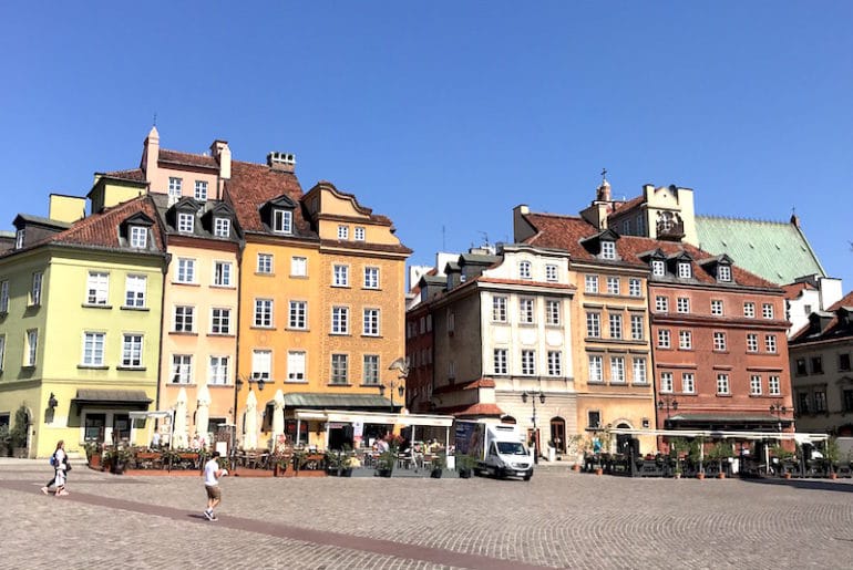 Warschau: Die Geschichte Polens in einer Stadt bewundern Warschau-Altstadt-Reise-Supermom