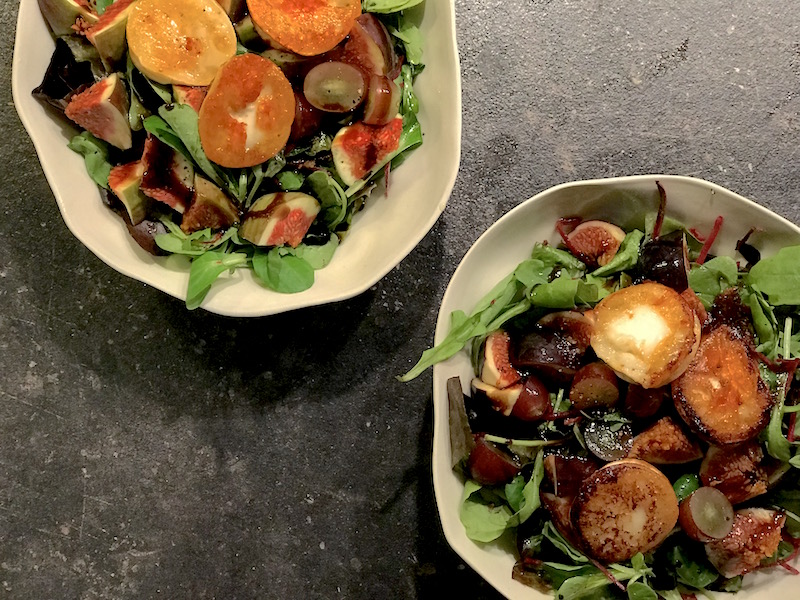 Rezept Herbstlicher Salat Mit Feigen Und Ziegenkase