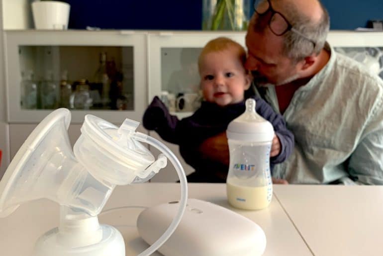 Supermom_Mamablog_Philips Avent_Milchpumpe_Papa