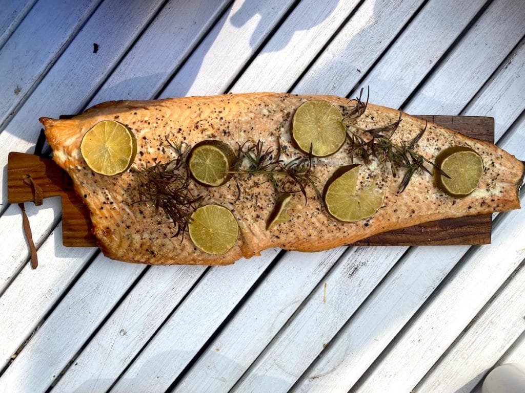 Grillen_Lachsseite_Gasgrill_Rezept